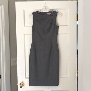 Banana Republic grey wool dress